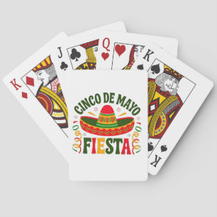 Fiesta Squad Cinco De Mayo Mexican Sombrero Spielkarten