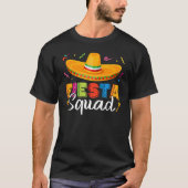 Fiesta Squad Cinco De Mayo T-Shirt (Vorderseite)
