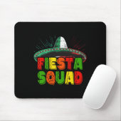 Fiesta Squad Family Matching Cinco De Mayo 1 Mousepad (Mit Mouse)
