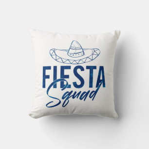 Fiesta Squad Fiesta Junggeselinnen-Abschied Shirts Kissen