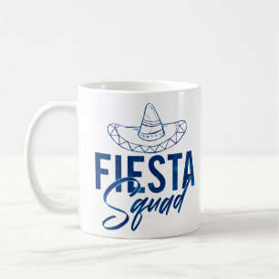 Fiesta-Squad-Fiesta-Junggesellinnenabschied-Shirts Kaffeetasse
