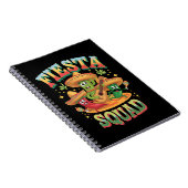 Fiesta Squad Funny Cinco De Mayo Mexikanisches Par Notizblock (Rechte Seite)