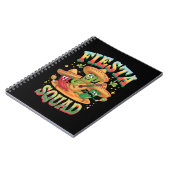 Fiesta Squad Funny Cinco De Mayo Mexikanisches Par Notizblock (Linke Seite)