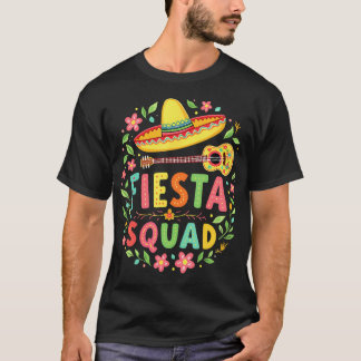 Fiesta-Squad-Matching Cinco De Mayo Mexikanisch T-Shirt