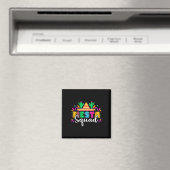 Fiesta Squad Mexican Party Cinco De Mayo Magnet (In Situ (Geschirrspüler))