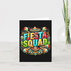 Fiesta Squad Mexicanisches Shirt Cinco De Mayo His Karte