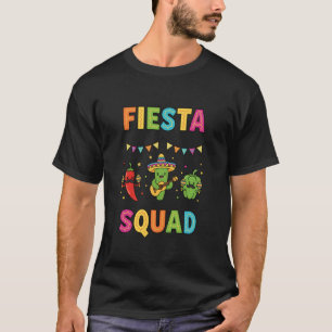 Fiesta Squad Süßer Kaktus Paprika Bell Paprika Kin T-Shirt
