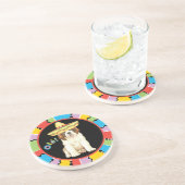 Fiesta St Bernard Getränkeuntersetzer (Seite)