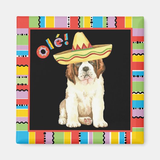 Fiesta St Bernard Magnet (Vorne)