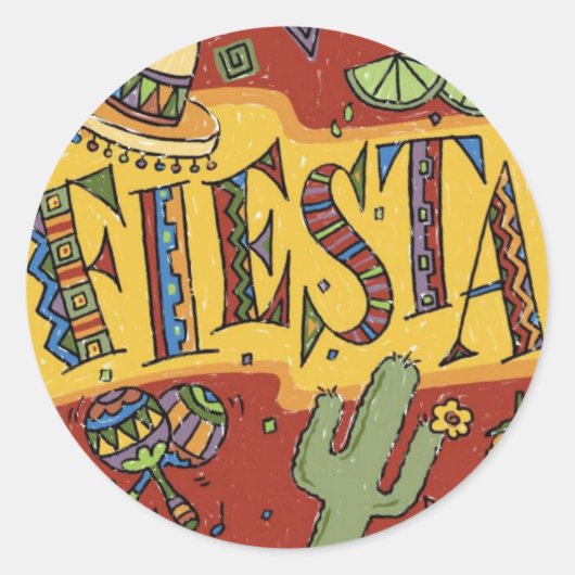 Fiesta Sticker (Vorderseite)