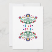 Fiesta Stock die Einladung zur Verlobung Bar Mexic (Rückseite)