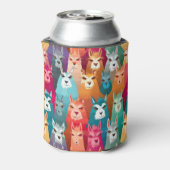 Fiesta Stubby Holder, Regenbogen Llama Dosenkühler (Kanne Rückseite)