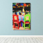 FIESTA-STUHLE 16x24 Leinwanddruck (Insitu (Holzboden))