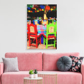 FIESTA-STUHLE 16x24 Leinwanddruck (Insitu (Wohnzimmer))
