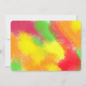 Fiesta Sweet 16 Celebration Einladung (Rückseite)