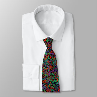 Fiesta Swirl Fraktal Krawatte