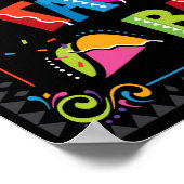 Fiesta TACO BAR Party signieren Poster (Ecke)