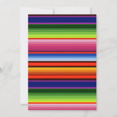 Fiesta Taco Birthday Einladung geschlechtsneutral (Rückseite)