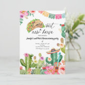  Fiesta Taco 'Bout A New House Housewarming Party Einladung (Stehend Vorderseite)