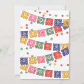 Fiesta Taco 'Bout Baby Shower Einladung (Rückseite)