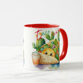 Fiesta Taco 'bout Baby Shower Niedlich Fun Modern Tasse (VorderseiteRechts)