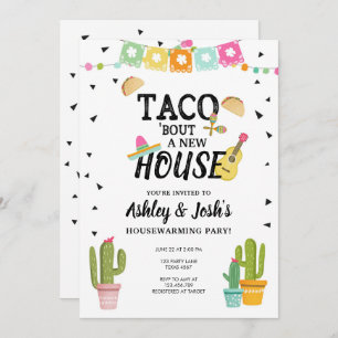 Fiesta Taco Bout Ein neues Party im Haus Einladung