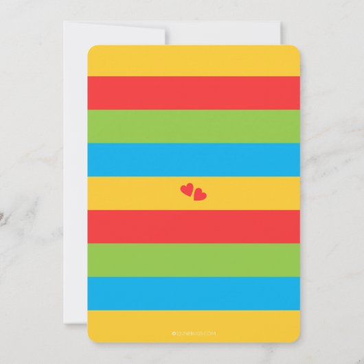 Fiesta Taco Bout Liebe Bridal Dusche Einladung (Rückseite)