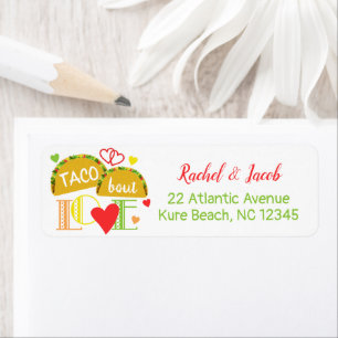 Fiesta Taco Bout Love Farbige Verlobungsfeier
