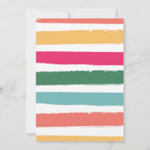 Fiesta Taco 'Bout Retirement Mexican Fiesta Party Einladung (Rückseite)