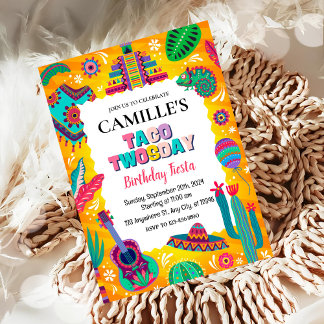 Fiesta Taco Einladung