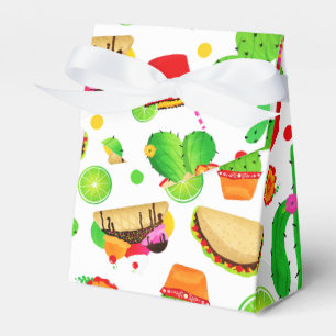 Fiesta Tacos Taco Dienstag Farbenfrohes Cinco de M Geschenkschachtel