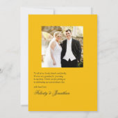 Fiesta Tacos und Tequila Dankeskarte (Rückseite)