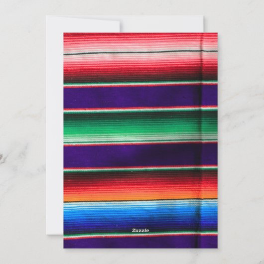 Fiesta tequila Einladung (Rückseite)