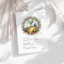 Fiesta Theme Taco "Bout a Future Abschluss Foto