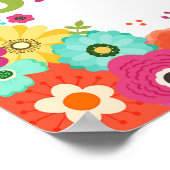 Fiesta Theme Welcome Poster - Baby Dusche (Ecke)