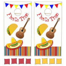 Fiesta Themed kundenspezifisches Cornhole Set