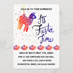 Fiesta Time Cinco De Mayo Einladung