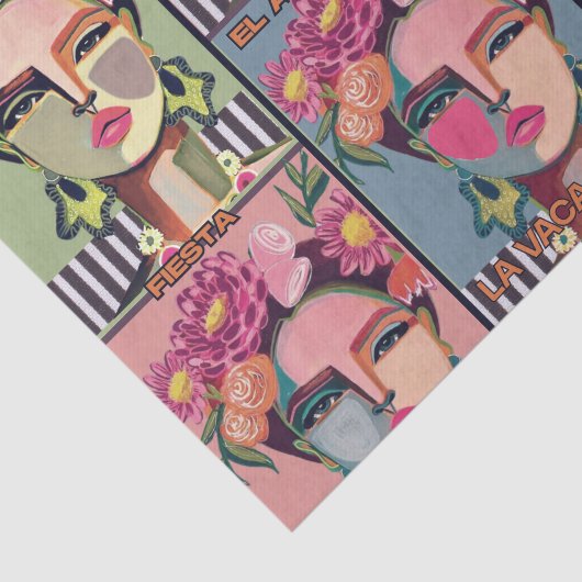 Fiesta Tissue Paper Seidenpapier (Ausschnitt)