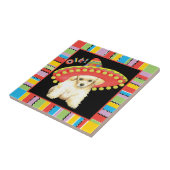 Fiesta Toy Poodle Fliese (Seite)