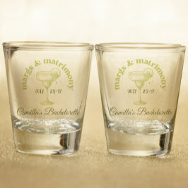 Fiesta Tropical Bachelorette Party Schnapsglas