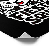 Fiesta-Trupp Spaßkatze Cinco de Mayo Design Mexika Poster (Ecke)