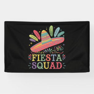 Fiesta-Truppe Cinco de Mayo Familien-Matching Banner