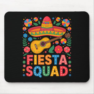 Fiesta-Truppe Cinco De Mayo Lasst Fiesta Mexikanis Mousepad