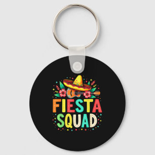 Fiesta-Truppe Cinco de Mayo Sombrero Gitarre Party Schlüsselanhänger