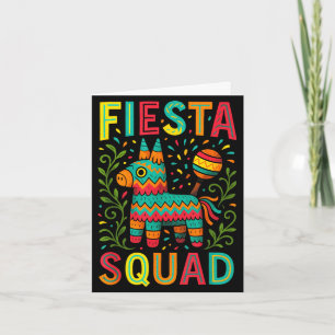 Fiesta-Truppe - Cinco-Mayo-Party mexikanischer Spa Karte