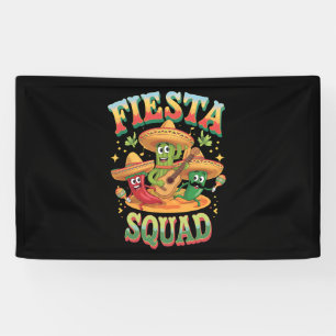 Fiesta-Truppe Lustige Cinco De Mayo Mexikanische P Banner