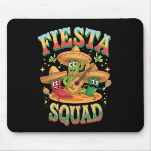Fiesta-Truppe Lustige Cinco De Mayo Mexikanische P Mousepad