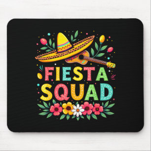 Fiesta-Truppe passend zum Cinco de Mayo mexikanisc Mousepad