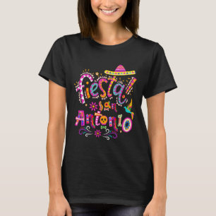 Fiesta-Truppe San Antonio Texas Cinco De Mayo Lass T-Shirt