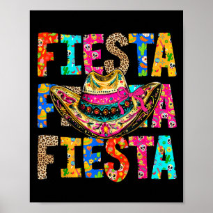 Fiesta-Truppe San Antonio Texas Cinco De Mayo Los  Poster